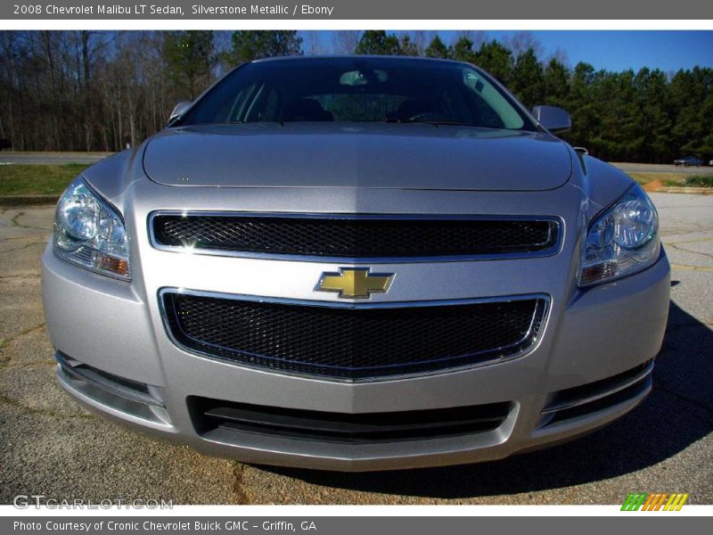 Silverstone Metallic / Ebony 2008 Chevrolet Malibu LT Sedan