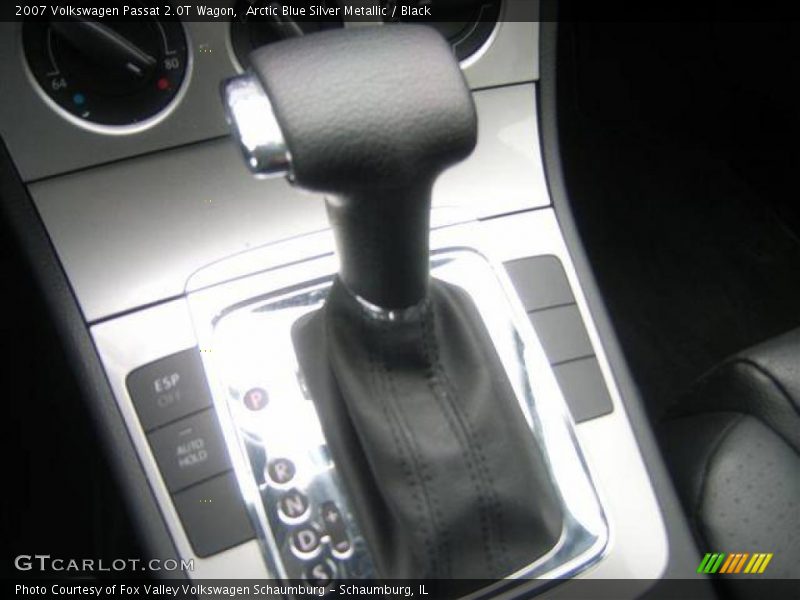Arctic Blue Silver Metallic / Black 2007 Volkswagen Passat 2.0T Wagon