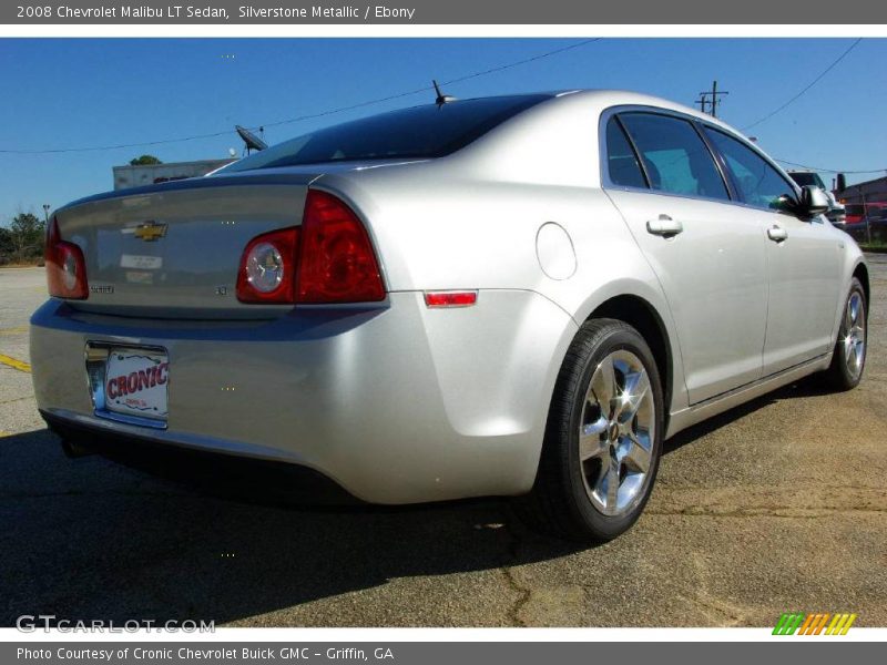 Silverstone Metallic / Ebony 2008 Chevrolet Malibu LT Sedan