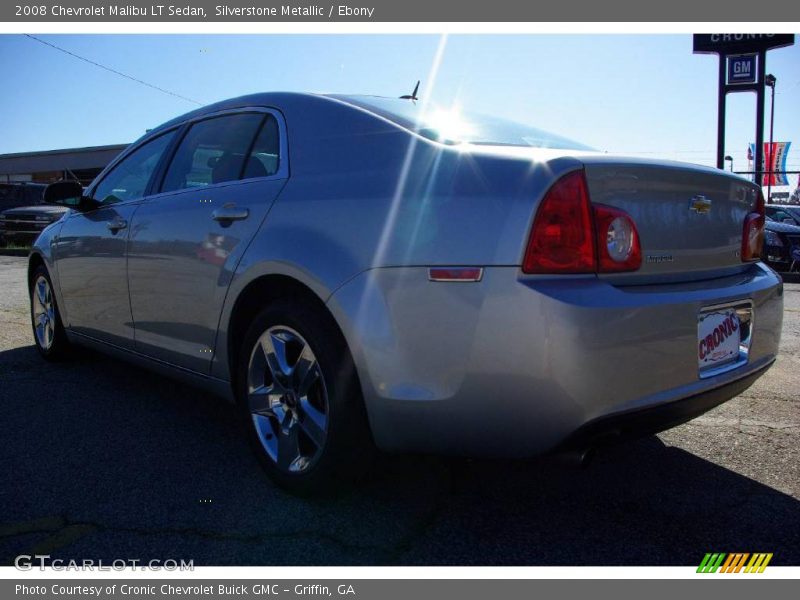 Silverstone Metallic / Ebony 2008 Chevrolet Malibu LT Sedan