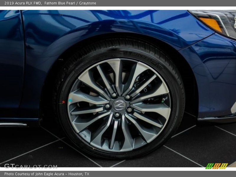 Fathom Blue Pearl / Graystone 2019 Acura RLX FWD