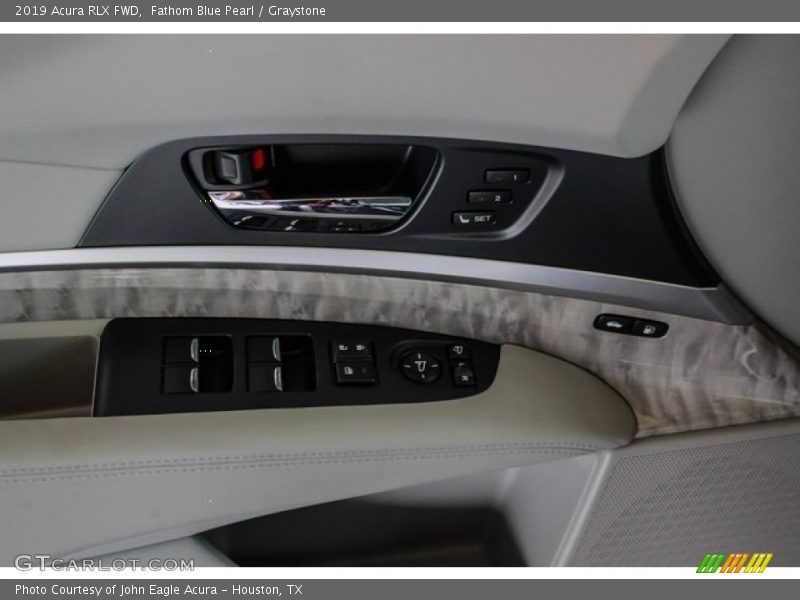 Fathom Blue Pearl / Graystone 2019 Acura RLX FWD