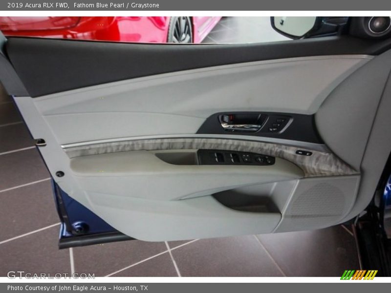 Fathom Blue Pearl / Graystone 2019 Acura RLX FWD