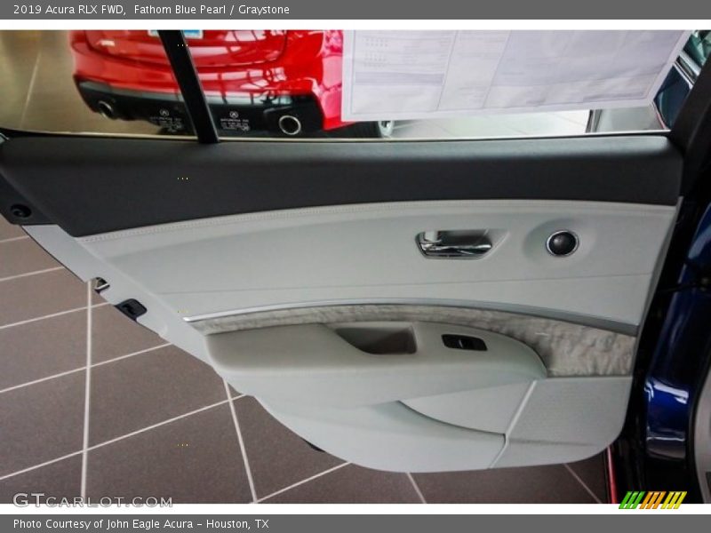 Fathom Blue Pearl / Graystone 2019 Acura RLX FWD