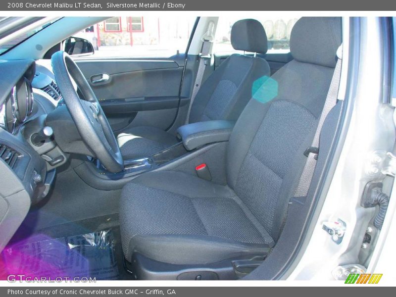 Silverstone Metallic / Ebony 2008 Chevrolet Malibu LT Sedan
