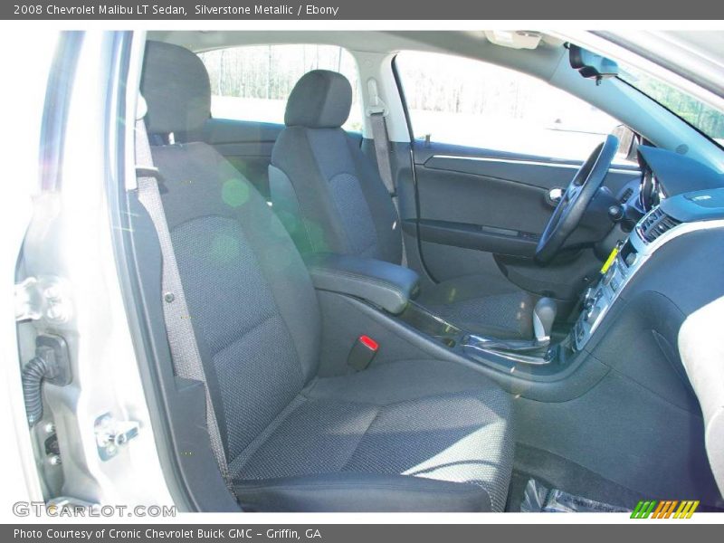 Silverstone Metallic / Ebony 2008 Chevrolet Malibu LT Sedan