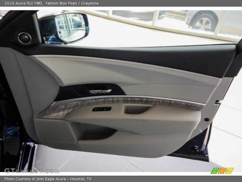 Fathom Blue Pearl / Graystone 2019 Acura RLX FWD