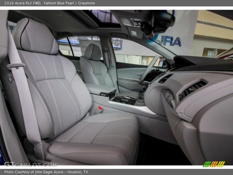 Fathom Blue Pearl / Graystone 2019 Acura RLX FWD