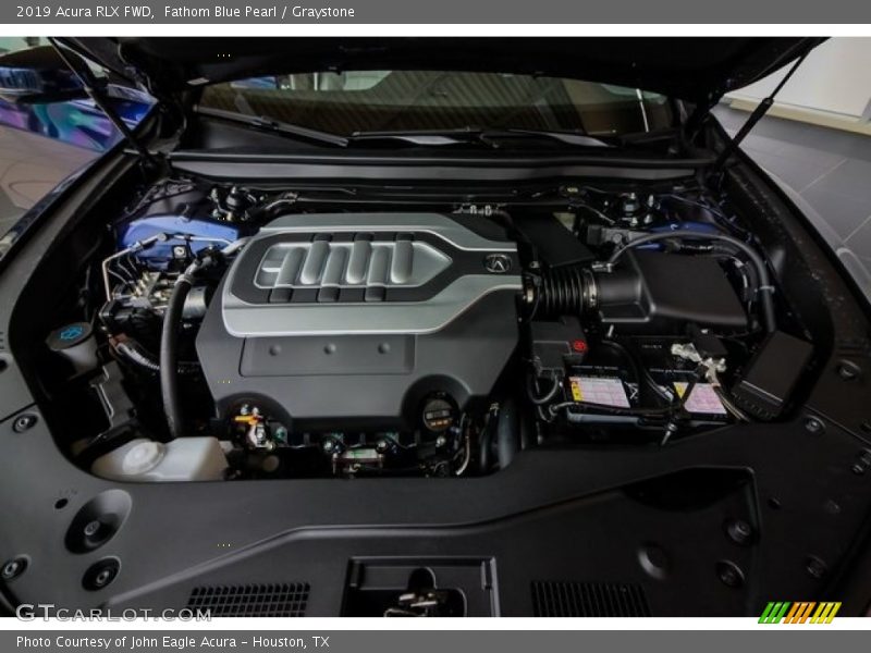 Fathom Blue Pearl / Graystone 2019 Acura RLX FWD