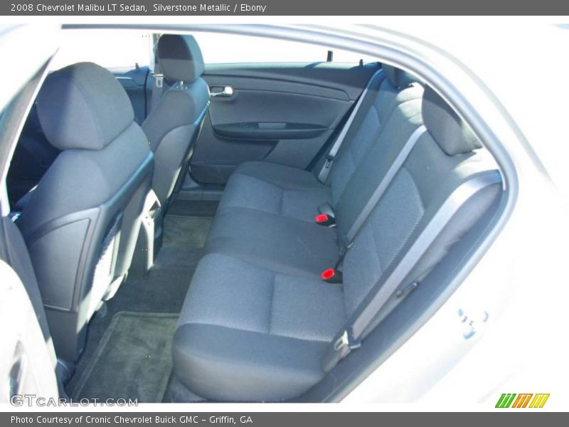 Silverstone Metallic / Ebony 2008 Chevrolet Malibu LT Sedan