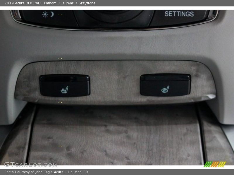 Fathom Blue Pearl / Graystone 2019 Acura RLX FWD