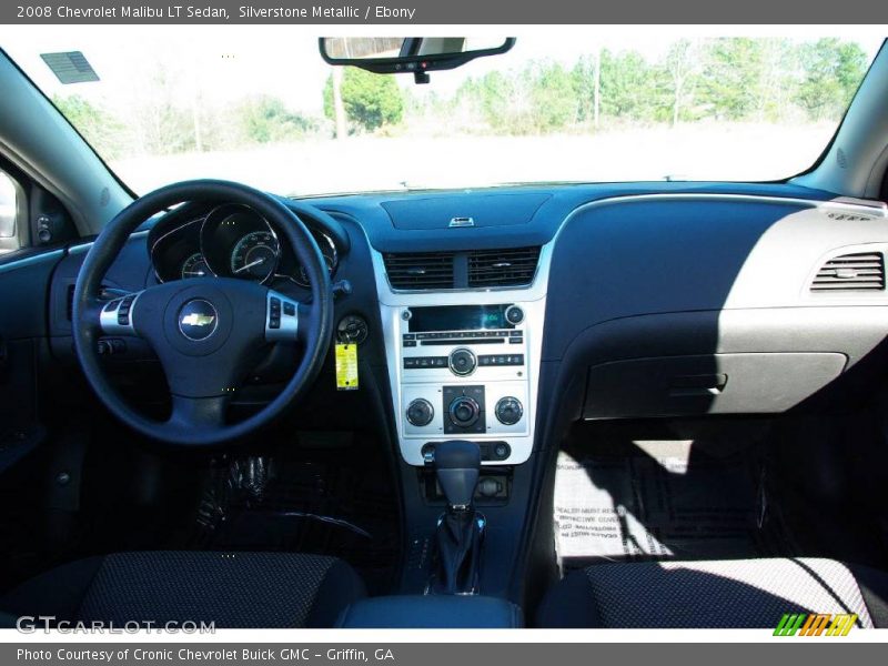 Silverstone Metallic / Ebony 2008 Chevrolet Malibu LT Sedan