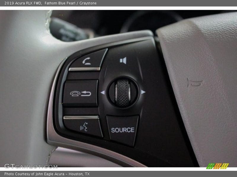 Fathom Blue Pearl / Graystone 2019 Acura RLX FWD