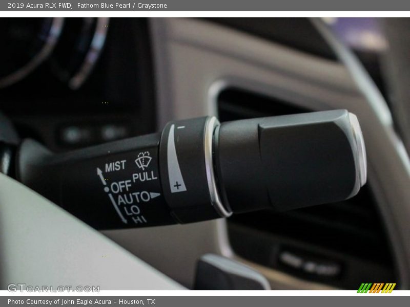 Fathom Blue Pearl / Graystone 2019 Acura RLX FWD