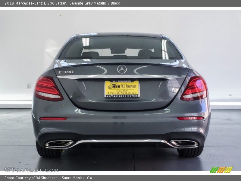 Selenite Grey Metallic / Black 2019 Mercedes-Benz E 300 Sedan
