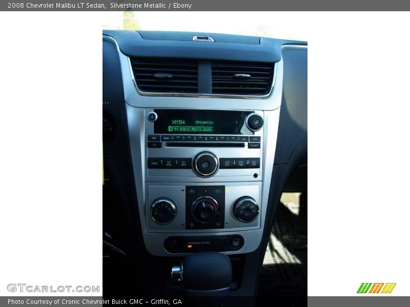 Silverstone Metallic / Ebony 2008 Chevrolet Malibu LT Sedan