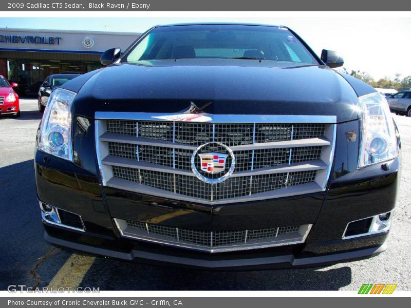 Black Raven / Ebony 2009 Cadillac CTS Sedan