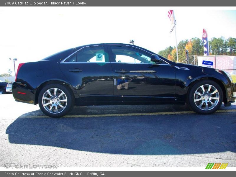 Black Raven / Ebony 2009 Cadillac CTS Sedan