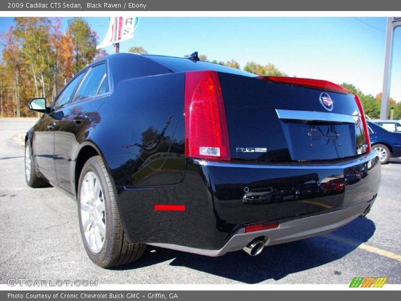 Black Raven / Ebony 2009 Cadillac CTS Sedan