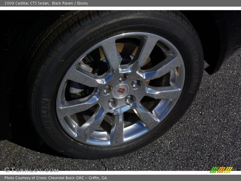 Black Raven / Ebony 2009 Cadillac CTS Sedan