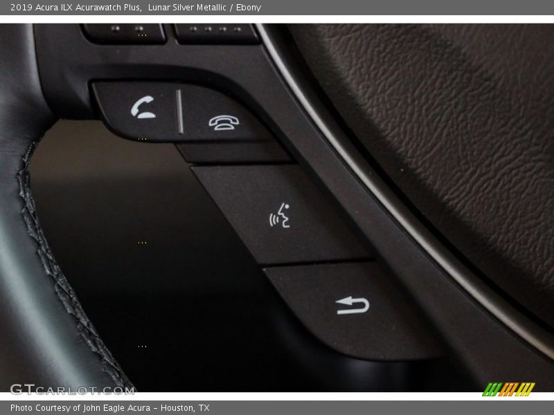 Lunar Silver Metallic / Ebony 2019 Acura ILX Acurawatch Plus