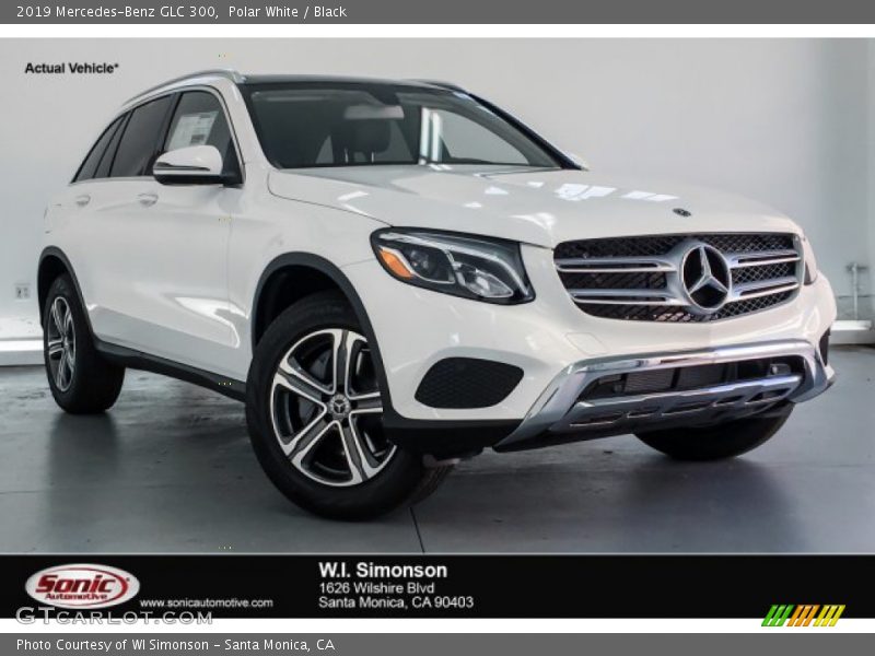 Polar White / Black 2019 Mercedes-Benz GLC 300