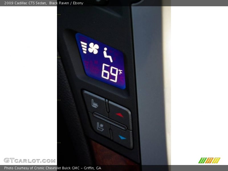 Black Raven / Ebony 2009 Cadillac CTS Sedan