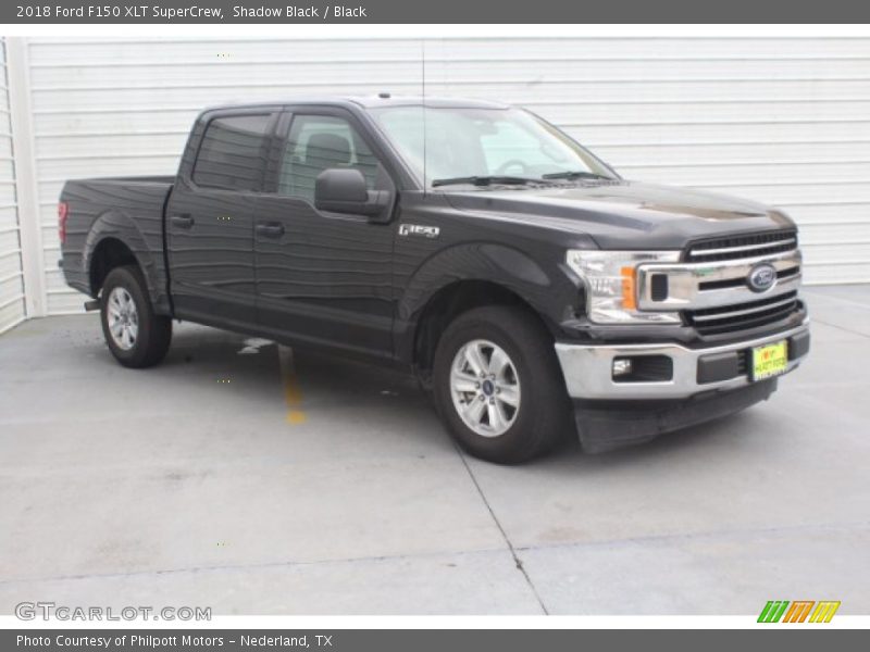 Shadow Black / Black 2018 Ford F150 XLT SuperCrew