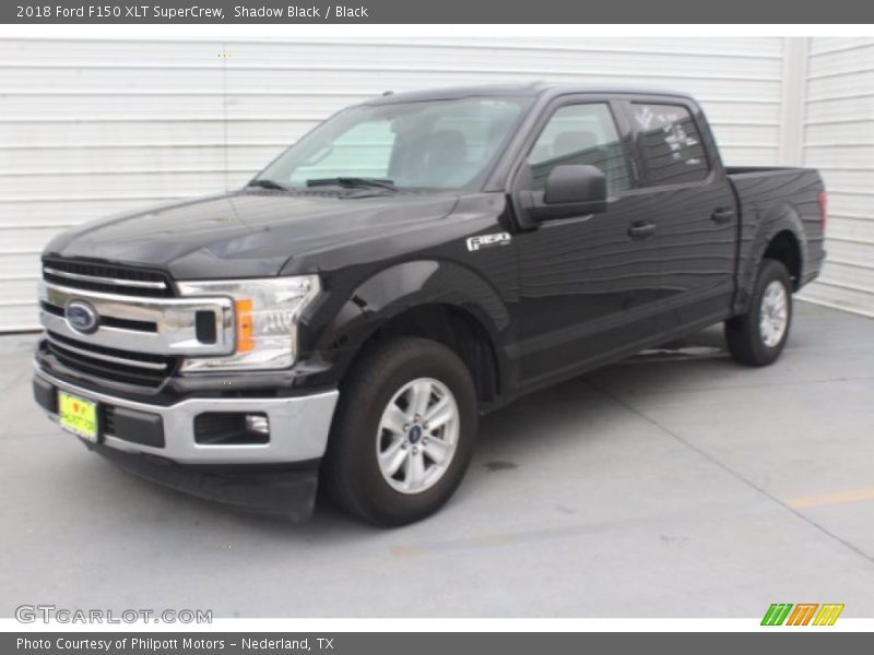 Shadow Black / Black 2018 Ford F150 XLT SuperCrew