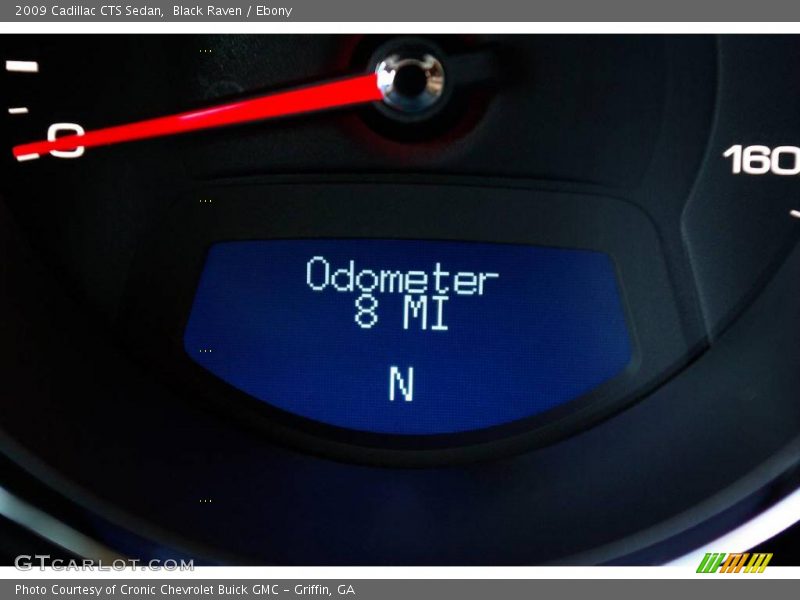 Black Raven / Ebony 2009 Cadillac CTS Sedan