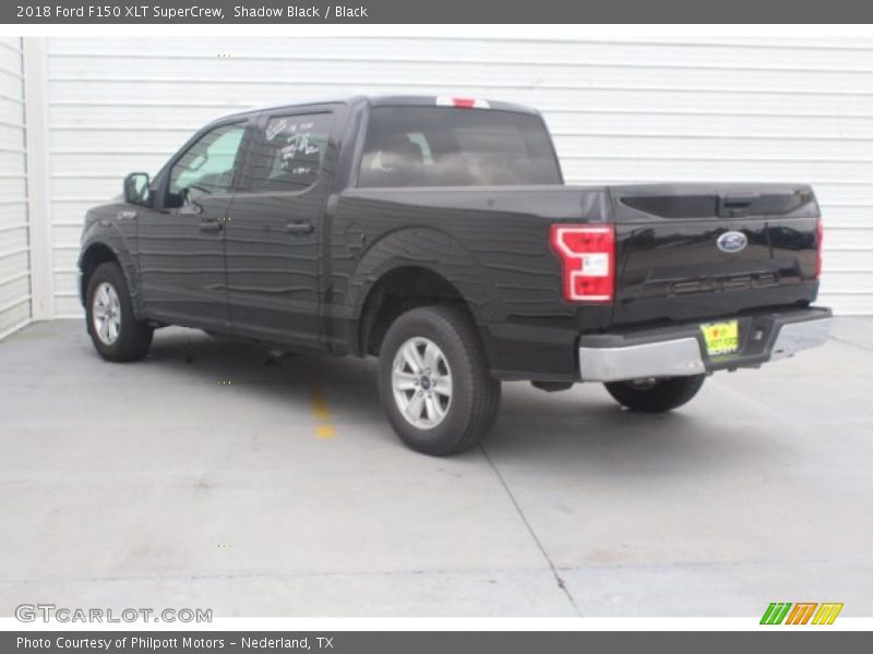 Shadow Black / Black 2018 Ford F150 XLT SuperCrew