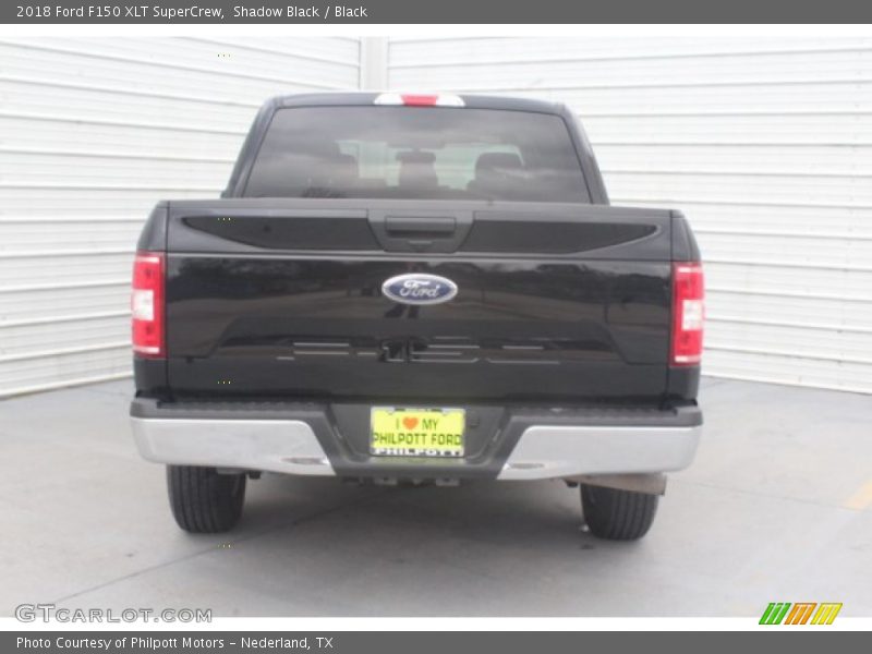 Shadow Black / Black 2018 Ford F150 XLT SuperCrew