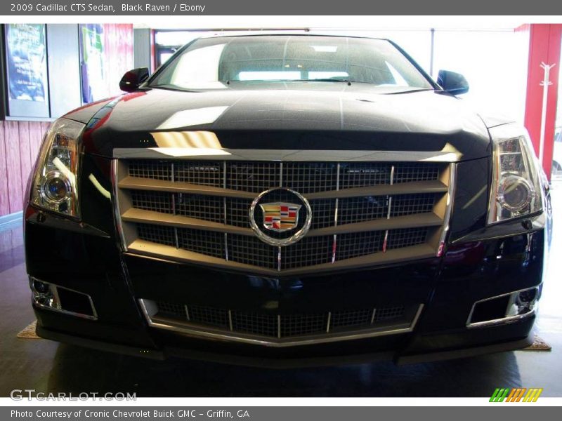 Black Raven / Ebony 2009 Cadillac CTS Sedan