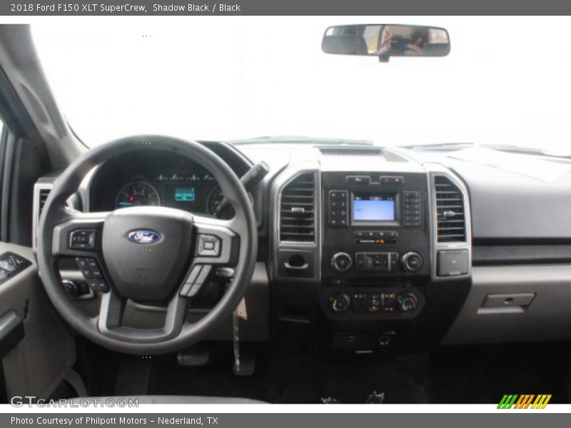 Shadow Black / Black 2018 Ford F150 XLT SuperCrew