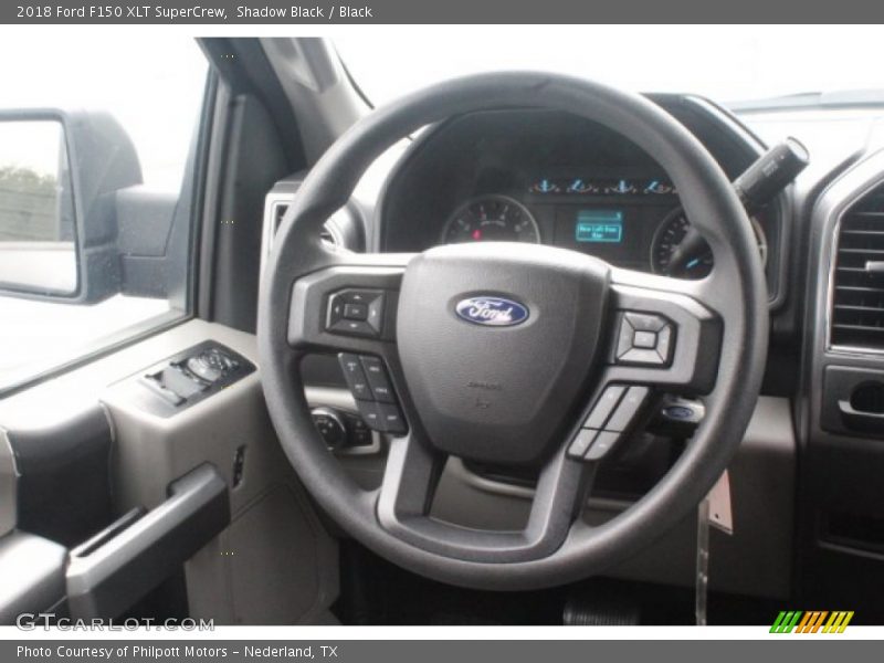 Shadow Black / Black 2018 Ford F150 XLT SuperCrew