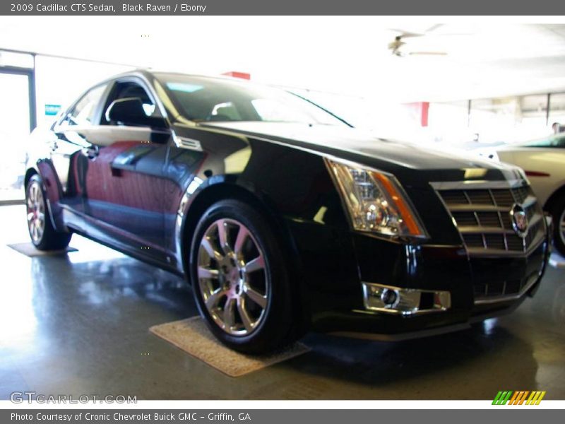 Black Raven / Ebony 2009 Cadillac CTS Sedan