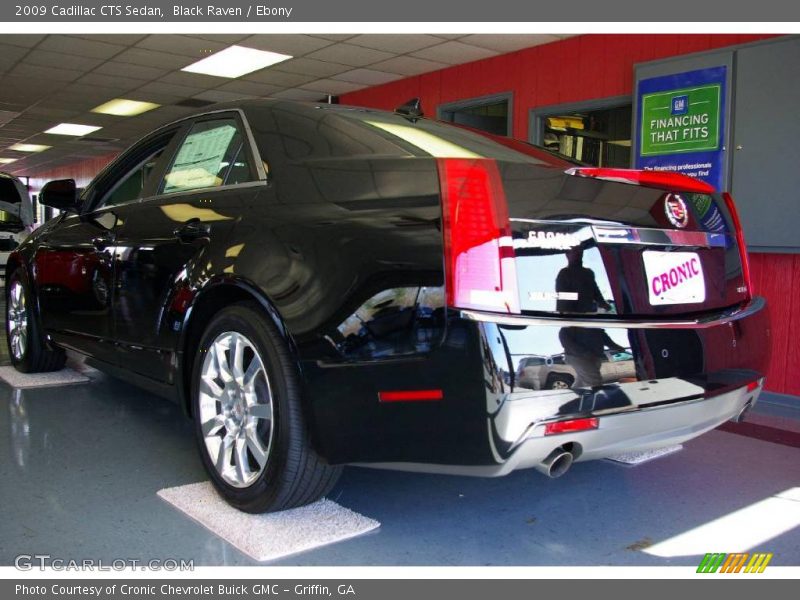 Black Raven / Ebony 2009 Cadillac CTS Sedan