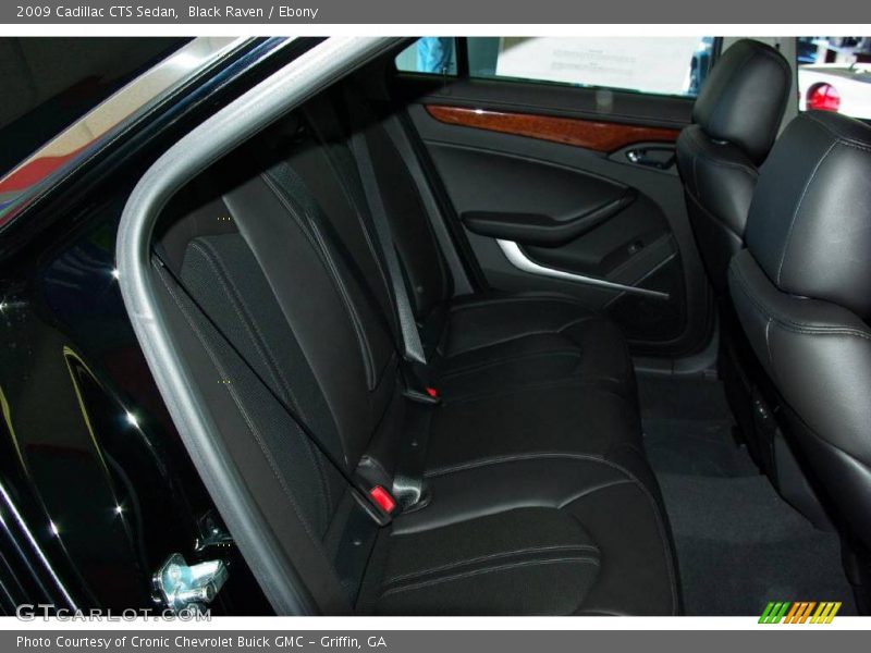 Black Raven / Ebony 2009 Cadillac CTS Sedan