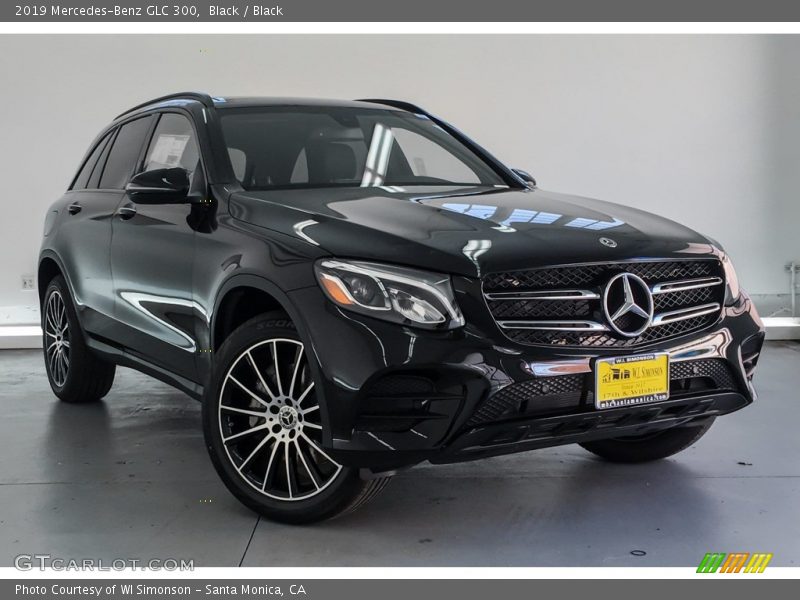 Black / Black 2019 Mercedes-Benz GLC 300