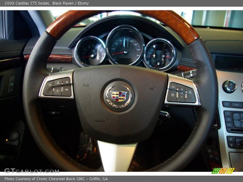 Black Raven / Ebony 2009 Cadillac CTS Sedan