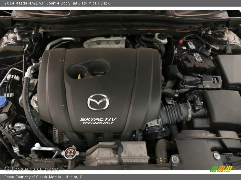 Jet Black Mica / Black 2014 Mazda MAZDA3 i Sport 4 Door