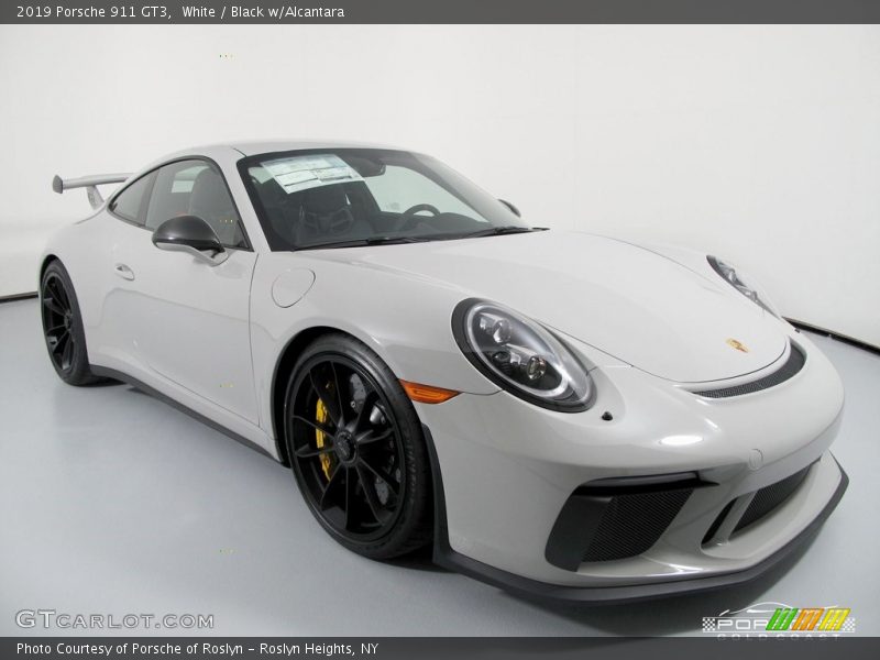 White / Black w/Alcantara 2019 Porsche 911 GT3