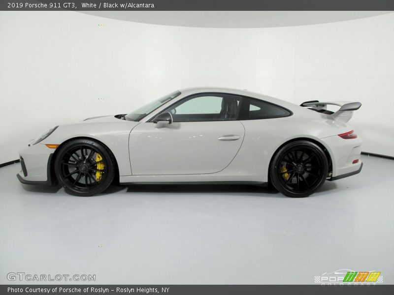 White / Black w/Alcantara 2019 Porsche 911 GT3
