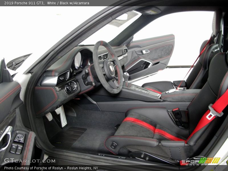 White / Black w/Alcantara 2019 Porsche 911 GT3