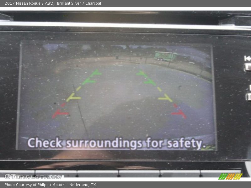 Brilliant Silver / Charcoal 2017 Nissan Rogue S AWD