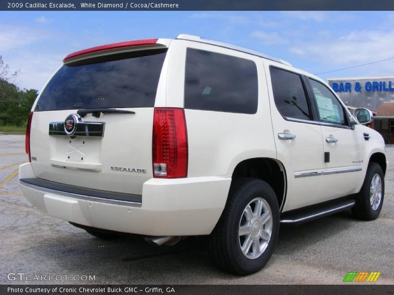 White Diamond / Cocoa/Cashmere 2009 Cadillac Escalade