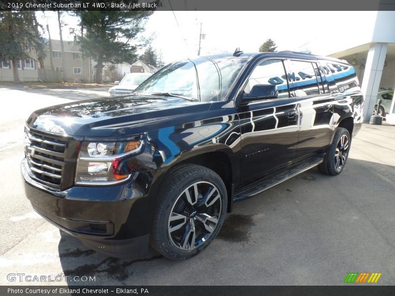 Black / Jet Black 2019 Chevrolet Suburban LT 4WD