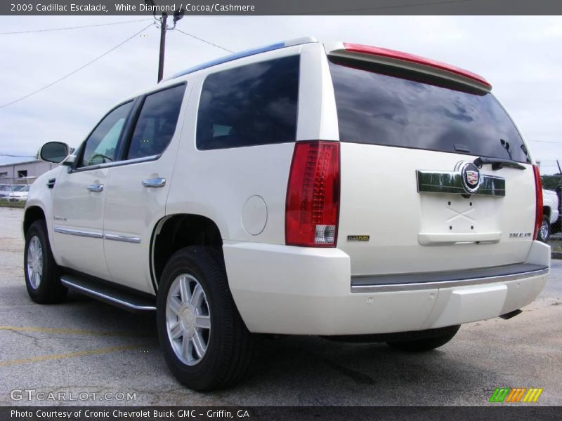 White Diamond / Cocoa/Cashmere 2009 Cadillac Escalade