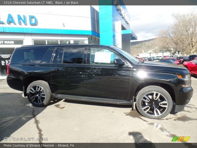 Black / Jet Black 2019 Chevrolet Suburban LT 4WD