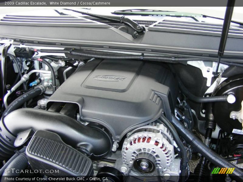 White Diamond / Cocoa/Cashmere 2009 Cadillac Escalade